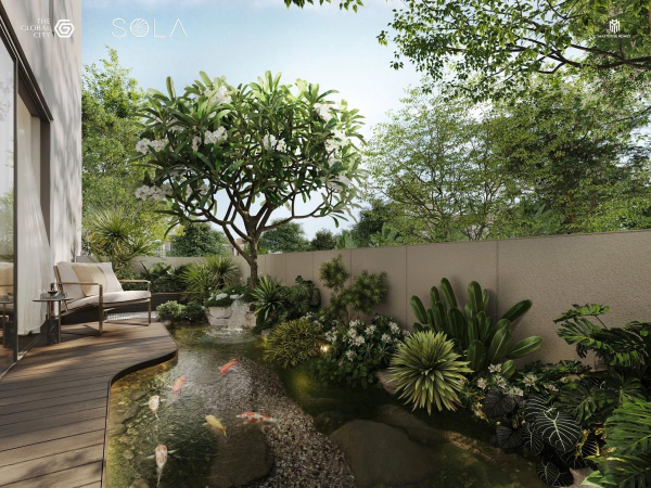 thiêt kế Sola Villa the Global City