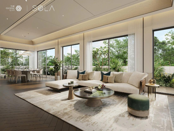 thiêt kế Sola Villa the Global City