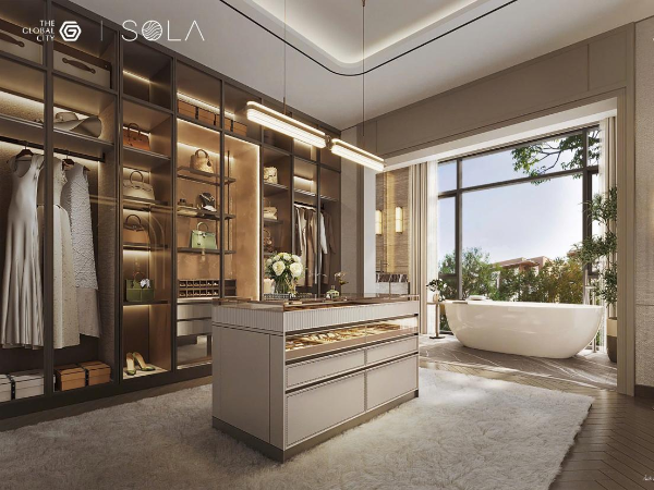 thiêt kế Sola Villa the Global City