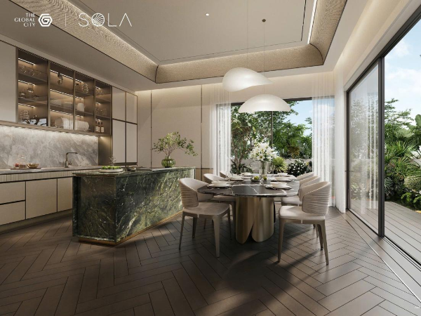 thiêt kế Sola Villa the Global City